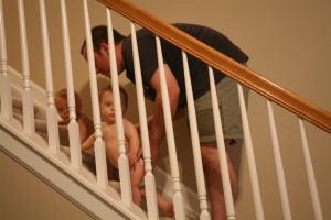 Climbing stairs...