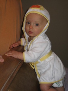 Bath robes...