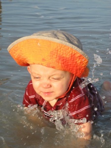 I'm swimming!