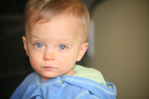 Ole' blue eyes...