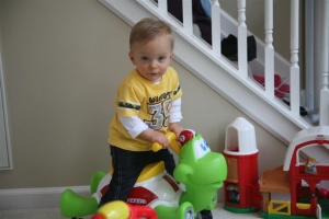Ridin' the turtle