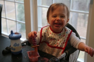 Self feeding fun...