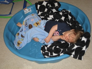 Pool bed...