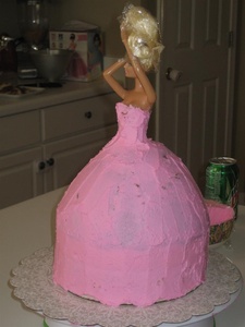 Barbie Birthday Cake