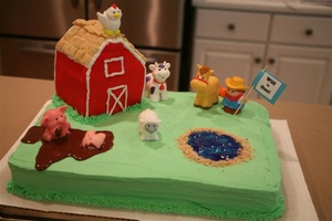 Barnyard cake - 2