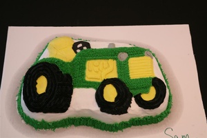 Tractor cake