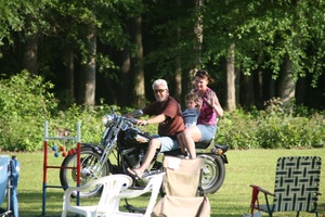Papa's motorcycle