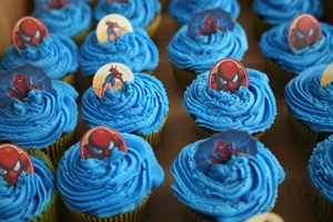 Spidey Cupcakes