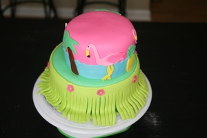 Luau Cake - 2