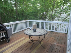 Deck project before.....